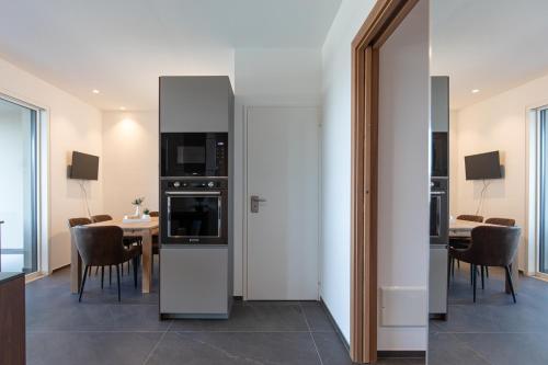 Dapur atau dapur kecil di Prestige Garda Home - Borgo Secolo
