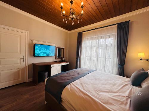 Postel nebo postele na pokoji v ubytování Ferman Hotel Old City -Special Category