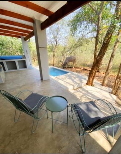Αίθριο ή υπαίθριος χώρος στο Bushbuck Rest