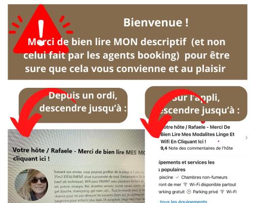 une capture d'écran d'un flyer pour une réduction de mère dans l'établissement DUPLEX VUE MER - Plage à 100m- 4 lits - parking sous sol, à Audierne