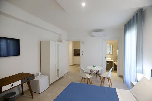 Kuchyň nebo kuchyňský kout v ubytování Dorant Charme&Rooms