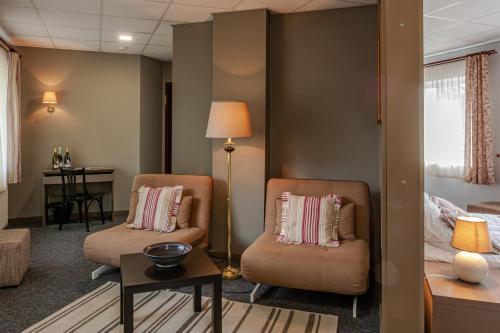Posezení v ubytování Boutique Hotel Roja