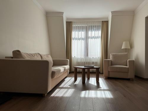 Un lugar para sentarse en Greno Hotel & Spa