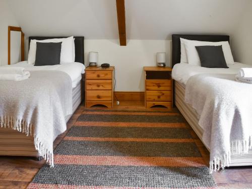 Ένα ή περισσότερα κρεβάτια σε δωμάτιο στο Uk46714 - Flint Lodge