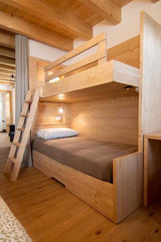 Begale - Rifugio Urbanoにあるベッド