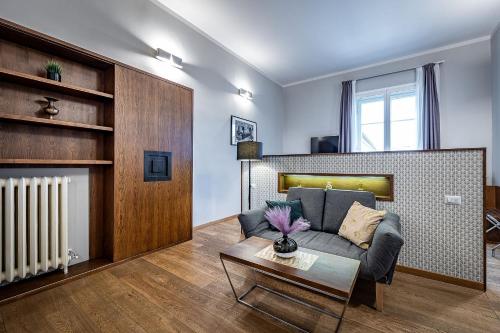 Posezení v ubytování Antico Centro Suite