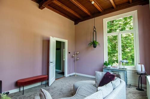 Χώρος καθιστικού στο In het huis van Bello