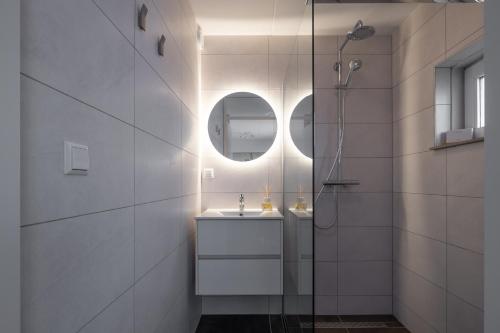 Koupelna v ubytování Resort Citta Romana