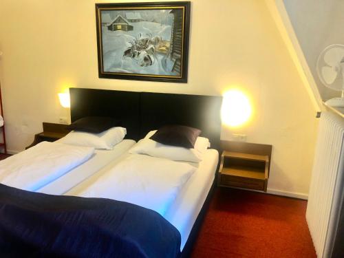 Postel nebo postele na pokoji v ubytování Villa Cornely