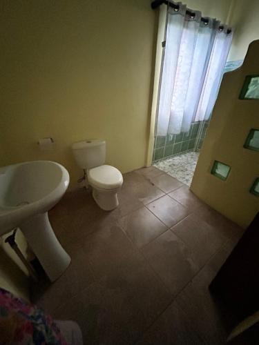 Phòng tắm tại Cabina Del Sol