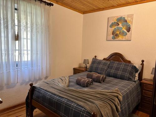 Postel nebo postele na pokoji v ubytování Dreams in Xisto
