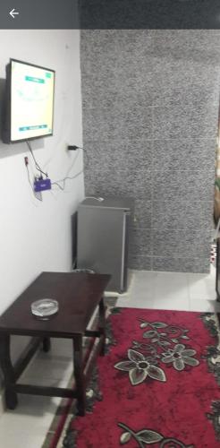 TV at/o entertainment center sa فندق المهندس