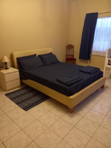 Postel nebo postele na pokoji v ubytování Hill Top Villa (HTV)