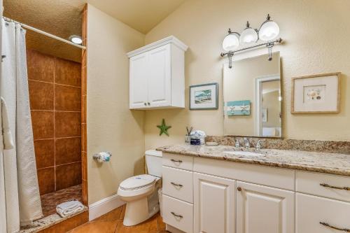 Koupelna v ubytování Blue Lagoon 1