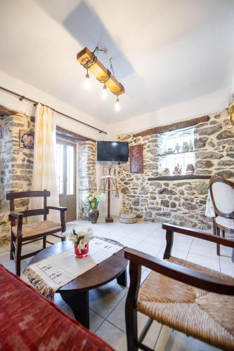 TV a/nebo společenská místnost v ubytování Petrino Residence