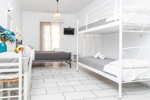 Postel nebo postele na pokoji v ubytování Depis studios & apartments