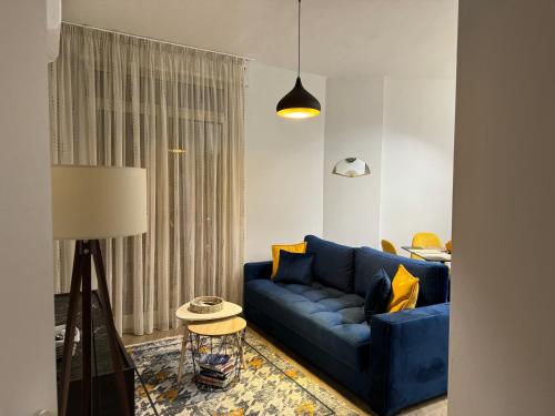 Posezení v ubytování AM Apartment Tirana