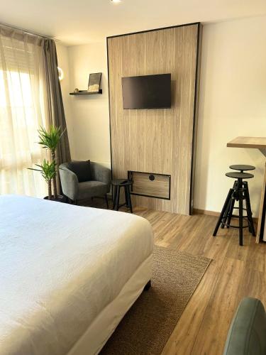 Studio 100m gare Part-Dieu/terrasse/Parking privé