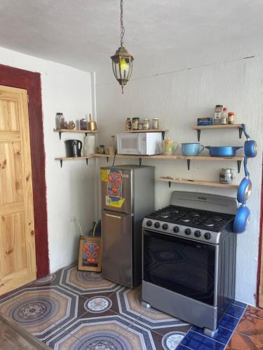 Η κουζίνα ή μικρή κουζίνα στο Starship