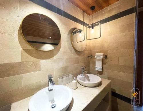 Ένα μπάνιο στο Boca chica Presidential Suites Hamaca