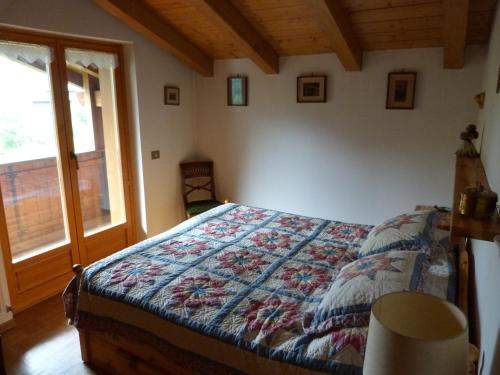 Cama o camas de una habitación en Via Padova