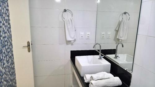 Ένα μπάνιο στο Flat 109 Carneiros Tamandare Marinas Terreo