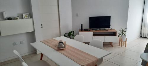 Et tv og/eller underholdning på Departamento Nueva Cordoba