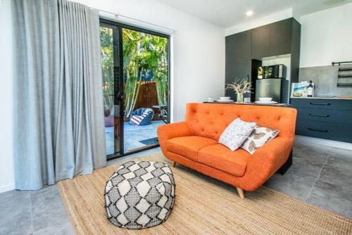Η κουζίνα ή μικρή κουζίνα στο Malie - Stylish Studio in Central Agnes Water