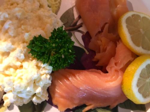 Comida en el bed and breakfast o alrededores