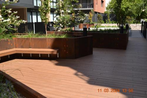 Jardín al aire libre en ZMITH Apartment - BROOKE, Near AIS, GIO Stadium, UC, & Nth - Canberra Hospital