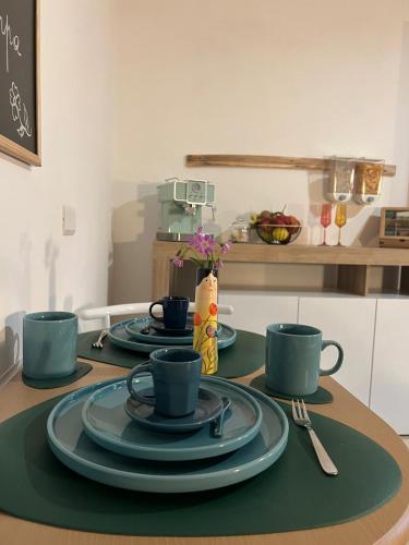 Køkken eller tekøkken på A Casa di Giuseppa Natura bio