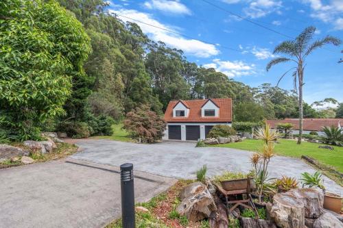 Zahrada ubytování Valley View House, Kangaroo Valley