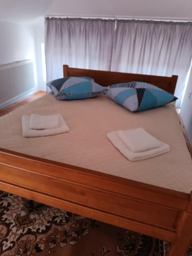 Cama ou camas em um quarto em Hotel Daniel