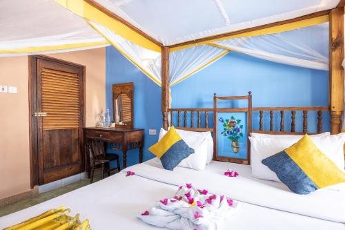 Postel nebo postele na pokoji v ubytování Shaba Boutique Hotel