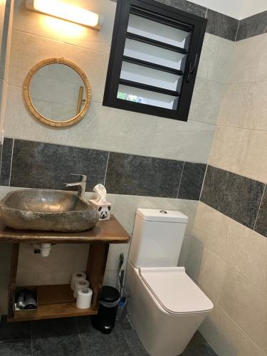 Un baño de La Carangaise