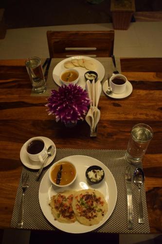 Jídlo v hotelu nebo okolí