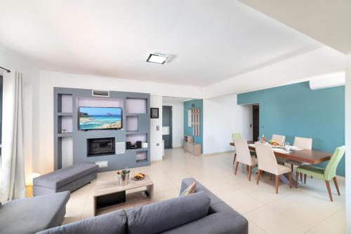 Μια τηλεόραση ή/και κέντρο ψυχαγωγίας στο Villa Gianta