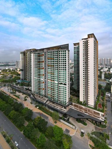 an overhead view of tall buildings in a city at DingD0ng Home FelizEnVista 5-star facilities in Ho Chi Minh City