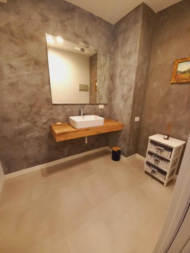 Koupelna v ubytování Appartamento indipendente - Il Portichetto