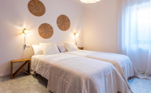 FontetaにあるFONTETAのベッド2台が隣同士に設置された部屋です。
