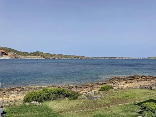 a view of a large body of water at Roca Fornells, Un rinconcito en el mar P107 in Fornells
