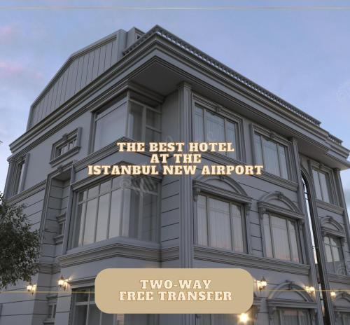 un edificio con il miglior hotel del nuovo aeroporto di Istanbul di Vip Great Airport Hotel a Arnavutköy