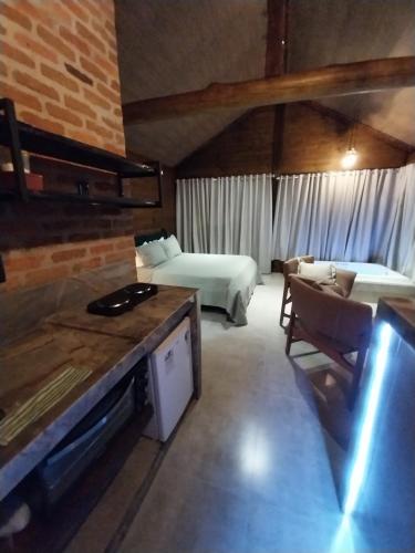 Zona de estar de Cabana Colina