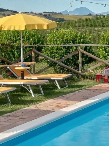 Πισίνα στο ή κοντά στο casa vacanze La Quiete
