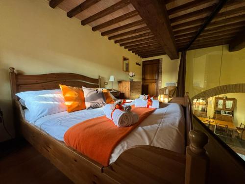 Ένα ή περισσότερα κρεβάτια σε δωμάτιο στο Suite Gabri, Stiozzi Ridolfi