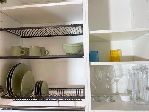 Dapur atau dapur kecil di Docent's Flat