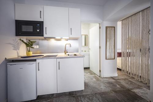 Dapur atau dapur kecil di Escondite de Noah Grupo labreña