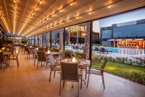 Restaurace v ubytování Burgu Arjaan by Rotana Istanbul Asia