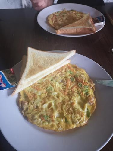 Eten bij of ergens in de buurt van het hostel

