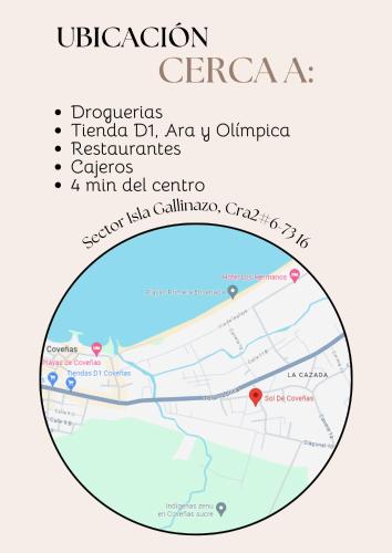 a map of ucc operation greece at Apartamentos Sol de Coveñas TI in Coveñas